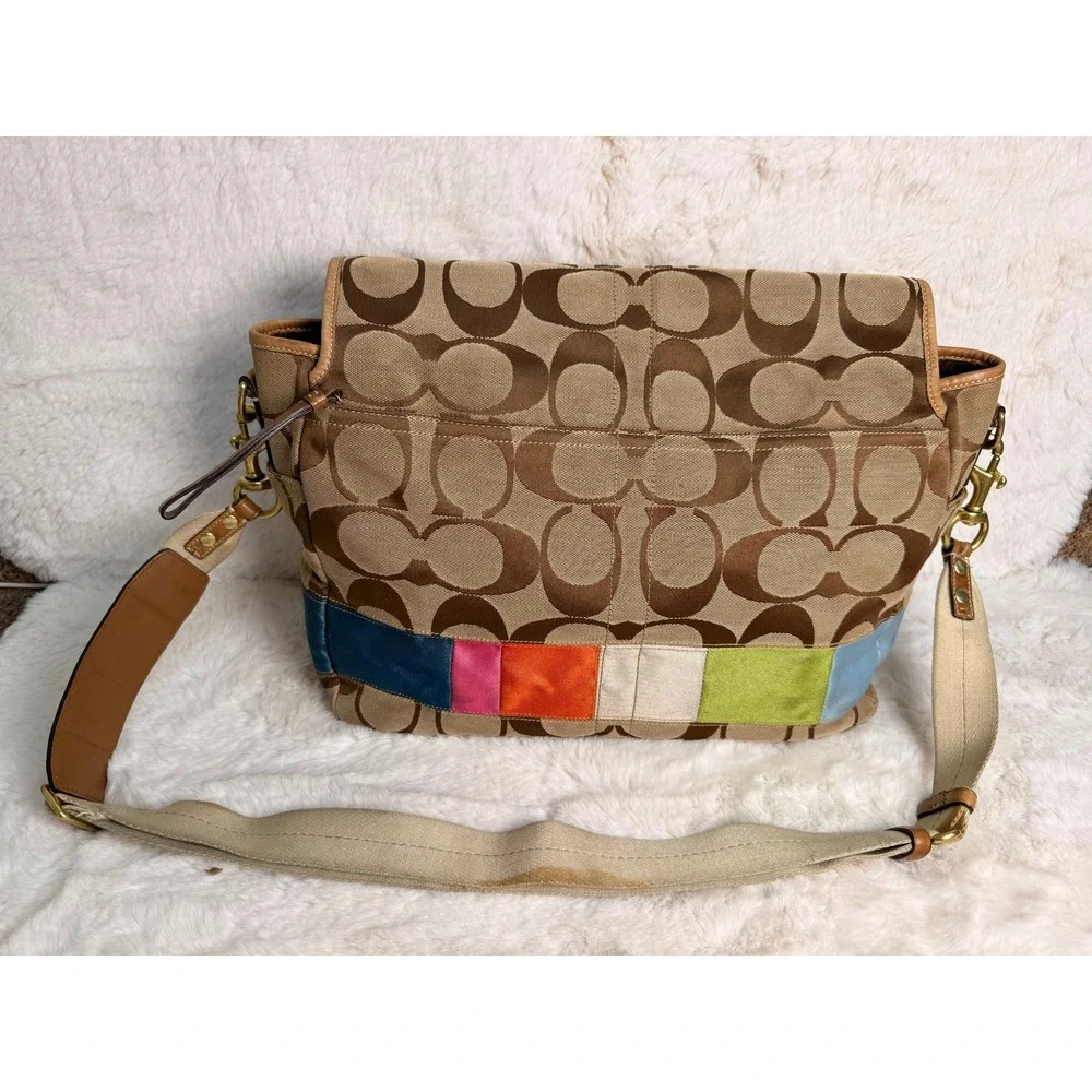 Coach signature jacquard